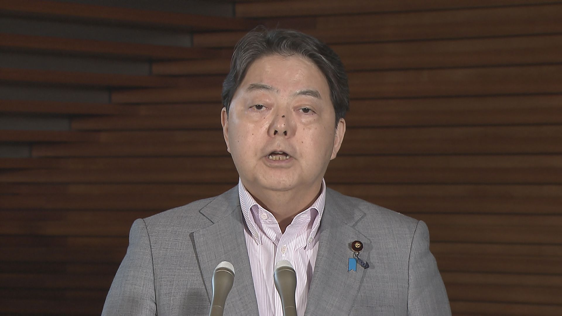 【速報】林官房長官「冷静に判断していくことが重要」 日経平均株価が過去最大幅の下落受け