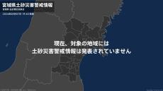 ＜解除＞【土砂災害警戒情報】宮城県・栗原市西部、大崎市西部