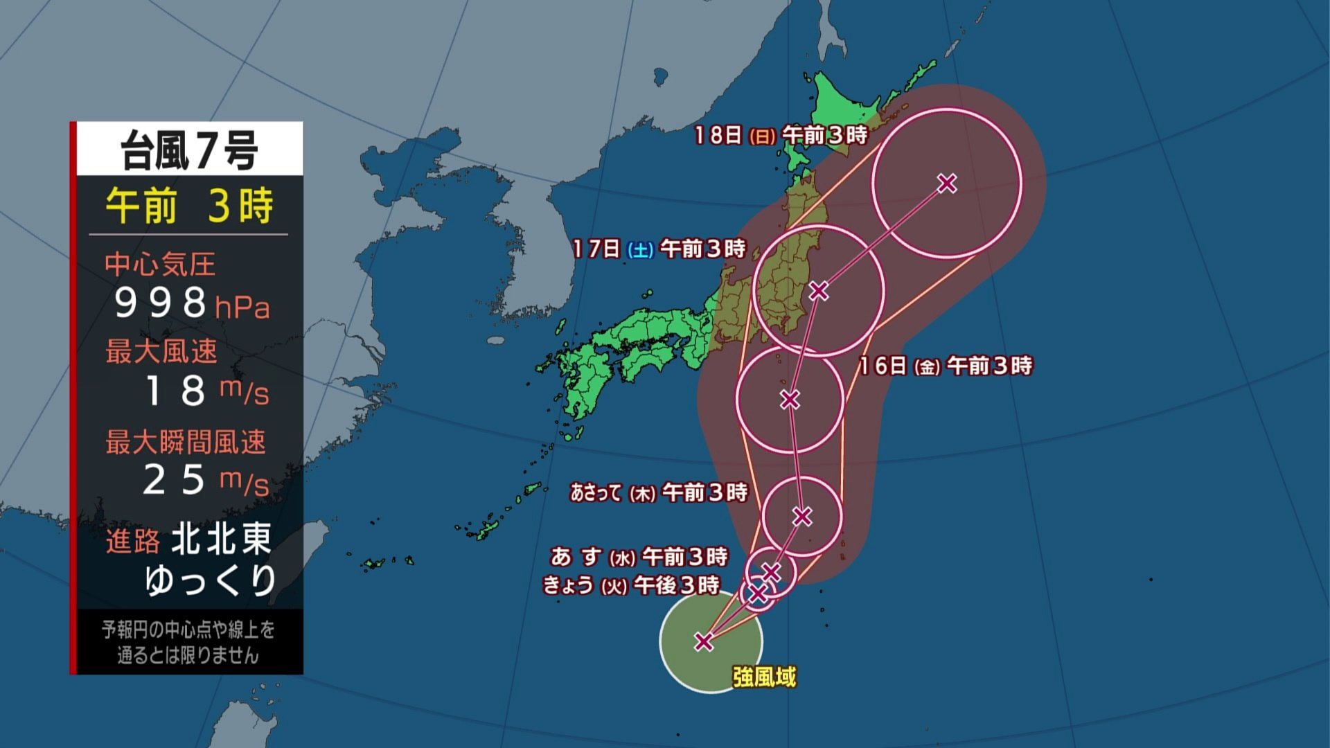 北日本は土砂災害などに警戒　関東から西は猛暑続く　台風7号発生　金曜日以降 東日本に近づくおそれも