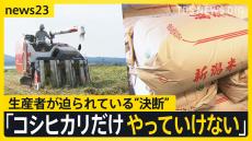 コメの品薄いつまで？不足する原因の一つが猛暑と水不足による品質低下… 新潟県のコシヒカリ生産者が迫られている“決断”【news23】