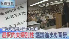 自民党が反対続ける「選択的夫婦別姓」　30年間議論が進まない背景にある“事情”とは？【報道特集】