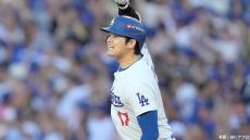 大谷翔平「雰囲気もすごく、ただただ楽しいゲームでした」PS初戦で初本塁打！ド軍逆転で白星スタート