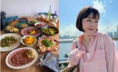 広末涼子さん　「およばれランチの幸せな風景」「ローストビーフにはいつも、こだわりと愛情を感じます」　豪華料理写真をアップ