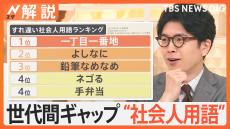 若い世代が困惑“社会人用語” 「全員野球」は「全員で野球」？「一丁目一番地」「テレコ」いくつ分かる？【Nスタ解説】