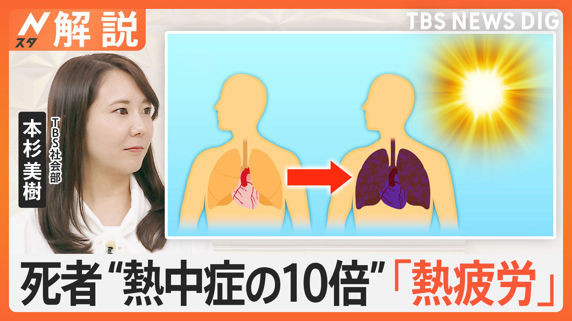 猛暑日、将来さらに19日増える？21世紀末に“最悪”で平均気温4.5℃の上昇も　熱中症の“死者10倍”の熱疲労に注意【Nスタ解説】