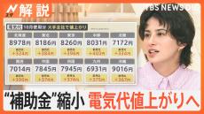 10月で“補助金”縮小 電気代値上がりへ　冬を前に…家電の点検で暖房効率UP、事故対策にも【Nスタ解説】