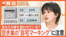 警備会社「問い合わせ急増」連続強盗で防犯意識高まる、あなたの家も狙われている？ 空き巣のマーキングとは【Nスタ解説】