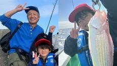 【つるの剛士】息子が「人生2度目の船釣り」で「イトヨリダイ」を釣る　つるのさん魚捌きを動画で披露