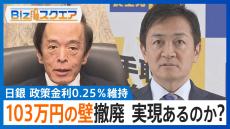 与党惨敗で政治情勢は不透明　日銀の利上げシナリオ【Bizスクエア】