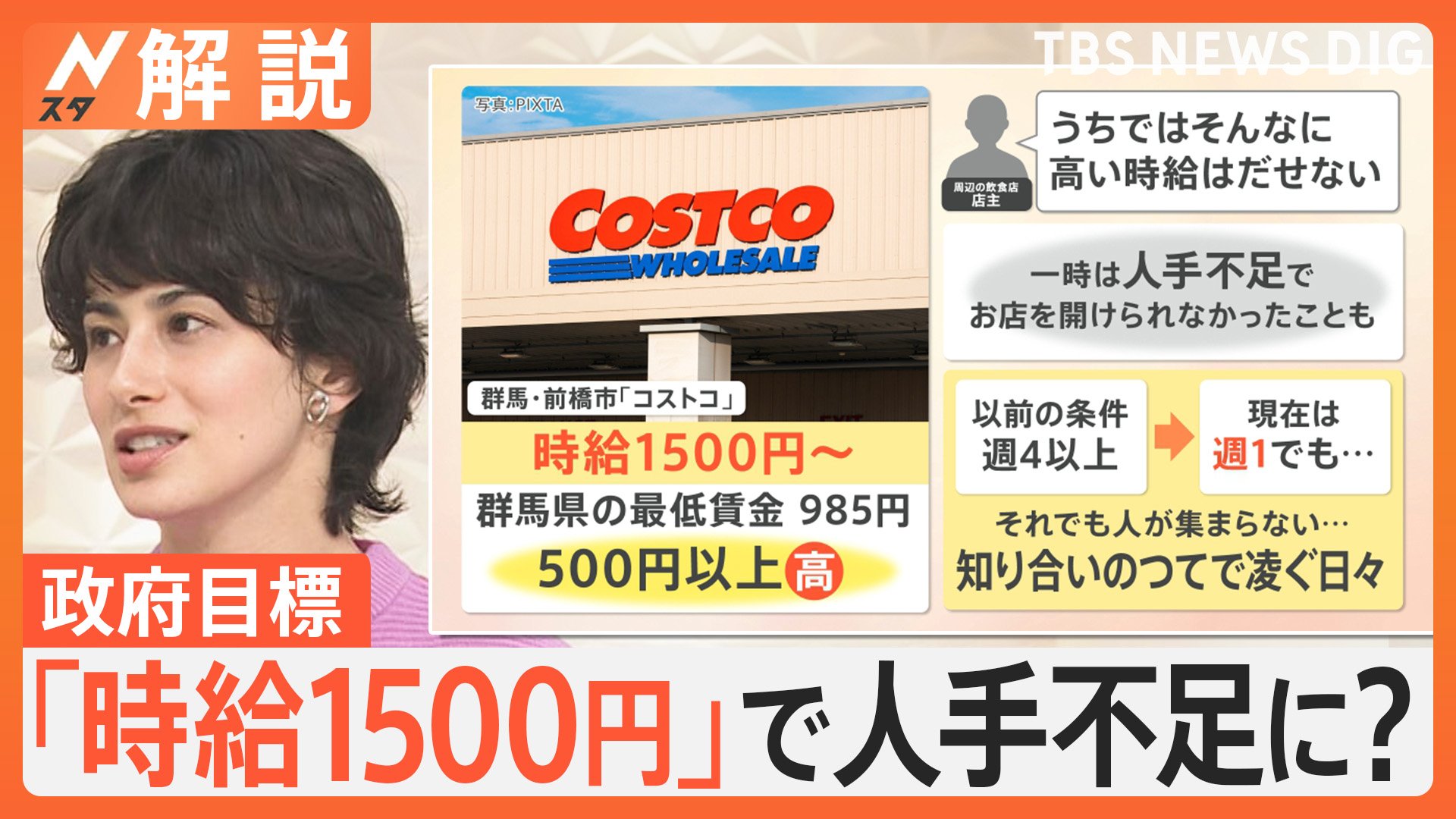 政府目標「時給1500円」で人手不足に？個人飲食店からは悲鳴も…【Nスタ解説】