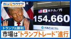 トランプ氏勝利　市場はトランプトレード進行　ダウ平均株価は史上最高値を更新/FRB　2会合連続で利下げ　パウエル議長と関係悪化トランプ氏の「介入」懸念　舵取りに注目【Bizスクエア】