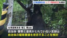 猟友会、ヒグマ駆除拒否を検討　「銃弾が住宅に届くおそれ」で猟銃所持の許可取り消し受け　北海道砂川市