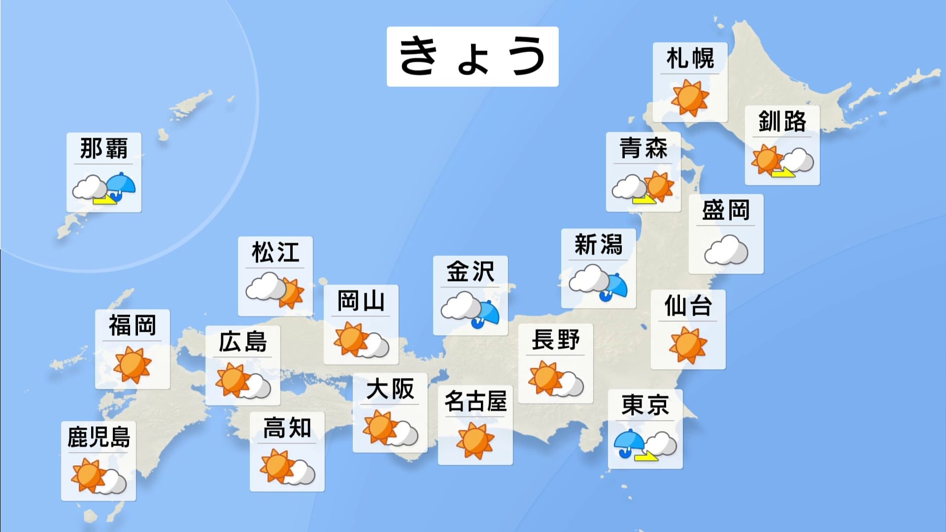 関東では夕方まで雨残る所も 東海から西は日差し　寒さ和らぐも土日は再び寒気南下