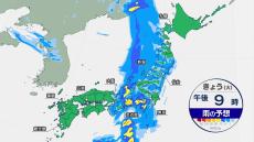 関東 夜は雨風強まる見込み 雷や突風にも注意　低気圧や前線通過の影響で天気急変