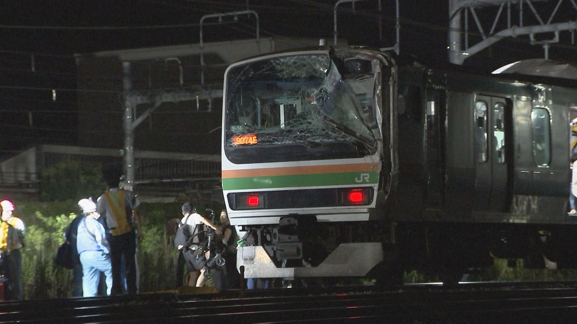 電柱が風や地震でひび割れ→雨水で鉄筋腐食　去年8月JR東海道線と傾いた電柱がぶつかった事故で運輸安全委員会が調査報告書を公表