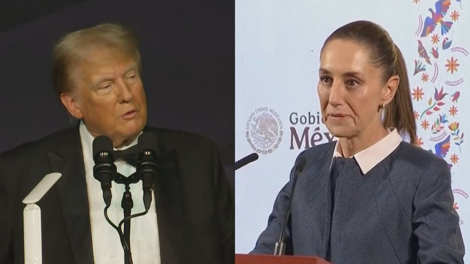 トランプ次期大統領 メキシコ・シェインバウム大統領と電話会談「国境の事実上閉鎖で合意」、シェインバウム大統領「メキシコの立場は国境を閉鎖することではない」