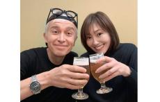 【globe】　KEIKO＆マーク・パンサー　「新年会ょ」　乾杯２ショットに反響　「二人ともいい顔してる〜❤」