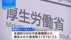 季節性インフルエンザ患者数が過去最多に　43都道府県で“警報レベル超”