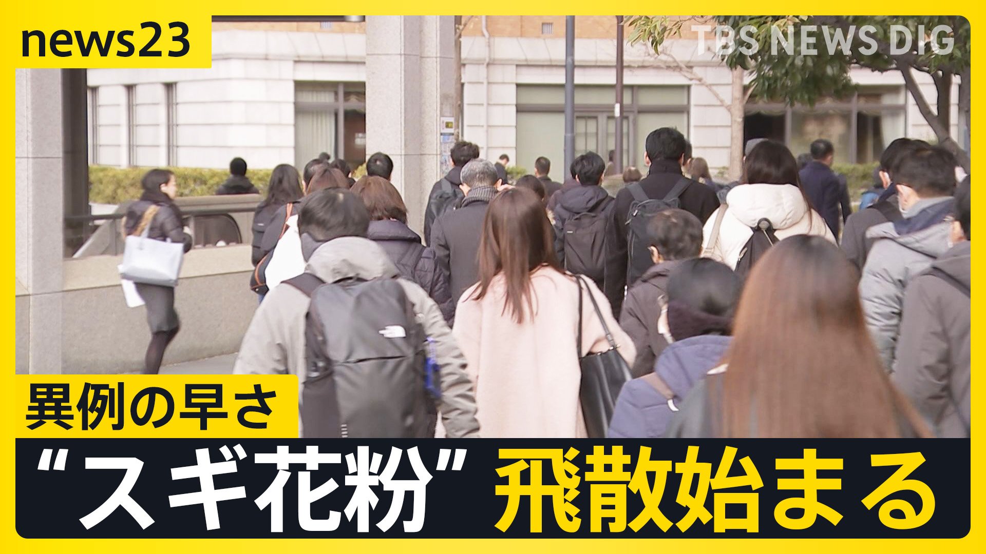 早くも「あの季節」が…“最速”花粉シーズンピークはいつ？「3か月予報」発表暖かい春　農家「雨降れば価格下がるかも」キャベツ高値はいつまで？【news23】