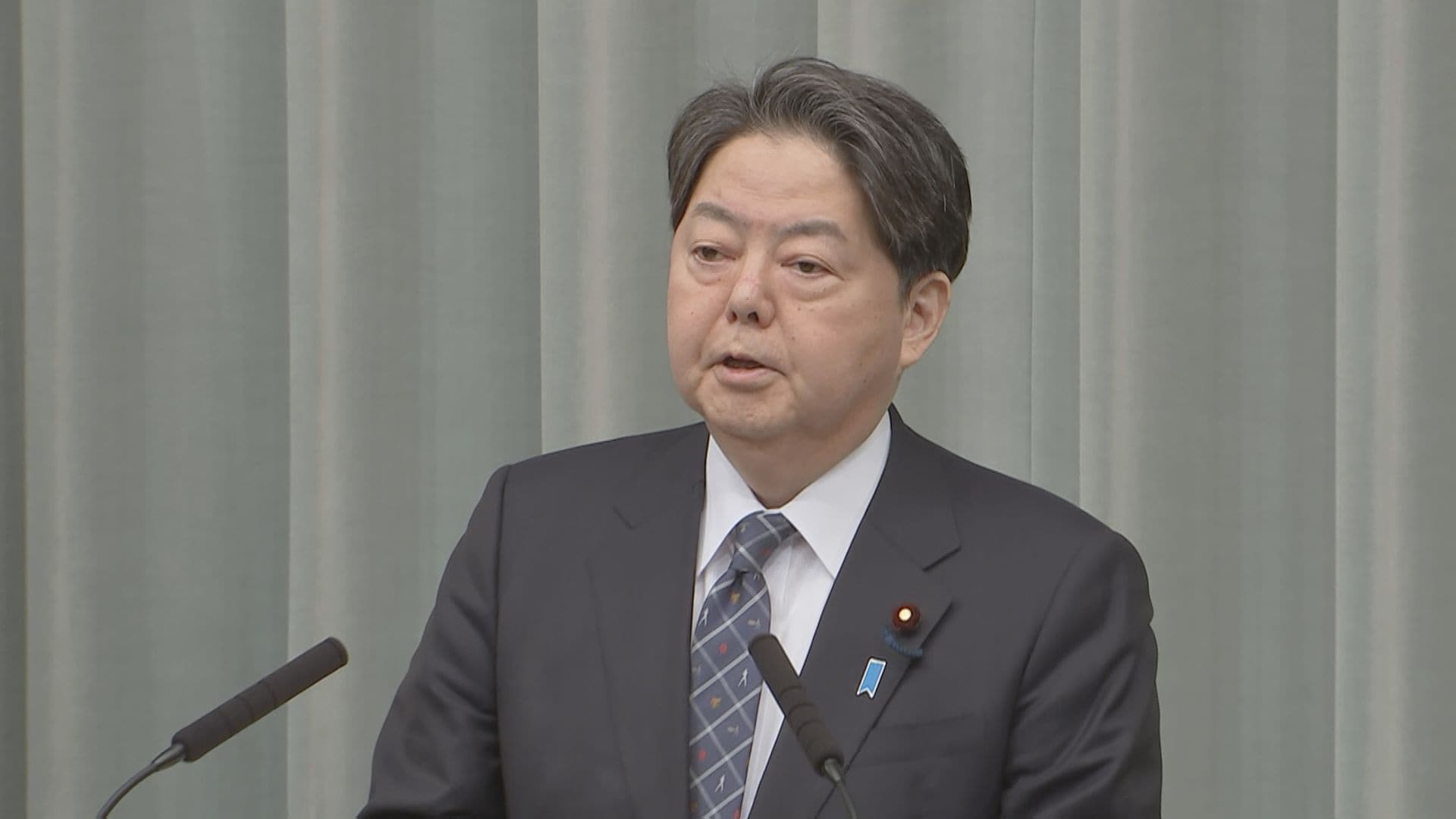 【速報】林官房長官「日本を除外するよう申し入れ」　アメリカ・トランプ大統領が鉄鋼・アルミニウム製品に25%の追加関税