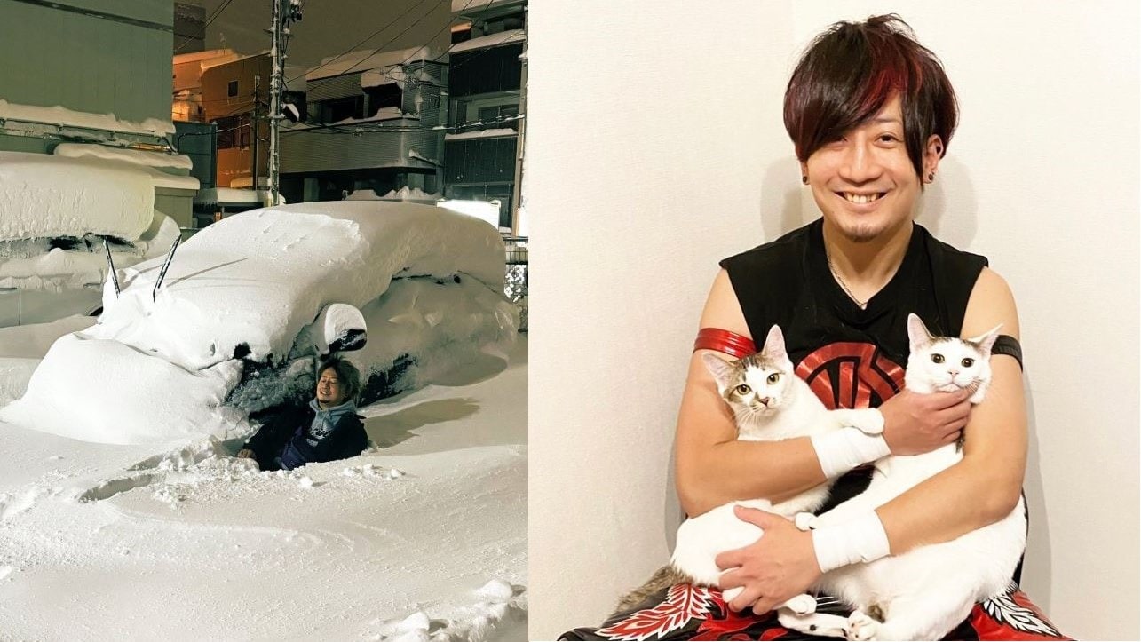 【新潟豪雪】プロレスラー・仲川翔大さん　雪に埋もれて ”車出せません”  ”野良猫達はみんなどうしてる”  ”除雪の皆さんはヒーロー” 地元の奮闘を伝える