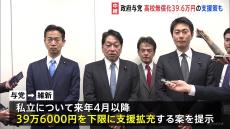 政府・与党 新年度予算案の成立に向け「維新」「国民民主」と協議加速化　「立憲」は近く修正案を提出へ