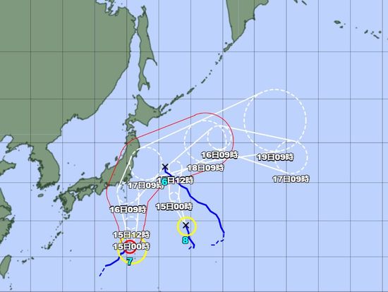 【台風7号】16日から17日頃にかけて強い勢力で東日本や北日本へ接近のおそれ　新潟県は警報級大雨の可能性も　《新潟》