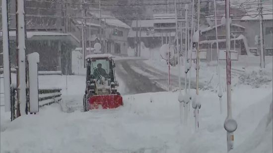 【大雪警戒】２８日にかけて平地でも大雪のおそれ　最大で平地４０センチ、山沿い７０センチの降雪予想　《新潟》