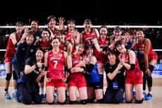 女子バレー日本のパリ五輪出場決定　6大会連続切符、主将・古賀紗理那「素直に嬉しい」日本協会が発表