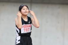 陸上日本選手権で14歳中学生が快挙　女子100m準決進出「奇跡です！」ミライモンスター三好美羽が自分で仰天