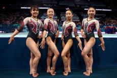 4人で好演技の体操日本女子に補欠・杉原愛子労い　「みんなよく頑張った」「感動をありがとう」