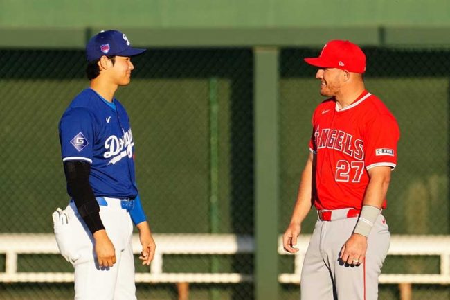 盟友トラウト、大谷の50-50は「達成すると思う」　偉業に挑む友にエール「彼を見るのは楽しい」