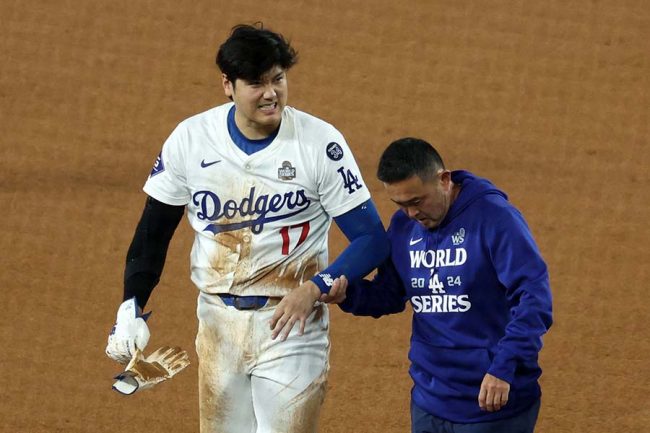 大谷翔平負傷に山本由伸「戻ってくると信じてる」　WS初登板初勝利も心配「状態はわからない」