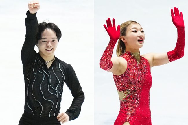 フィギュアNHK杯、男女ともにSPトップ3を日本勢独占の快挙　鍵山優真＆坂本花織のエースが首位発進