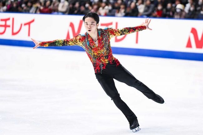 羽生結弦級の「絶対王者」になり切った結果…大トリSPで3位発進、友野一希「催眠かかってる感じした」【全日本フィギュア】