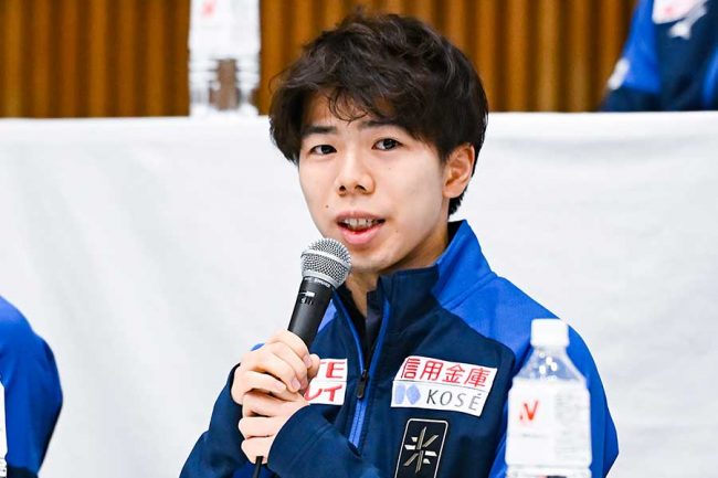 佐藤駿「あまり記憶ない」　演技後に過呼吸→医務室直行、会見で元気な姿「SPの失敗で動揺してしまった」