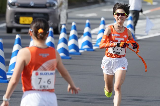 女子駅伝の激走6人抜きに「リニアモーターカーみたい」　不破聖衣来の大学ラストラン、増田明美も驚き