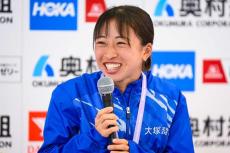 同好会から女子マラソン超新星に「実感ない、うふふ」　小林香菜、天真爛漫会見で自分でも躍進に疑問【大阪国際女子マラソン】