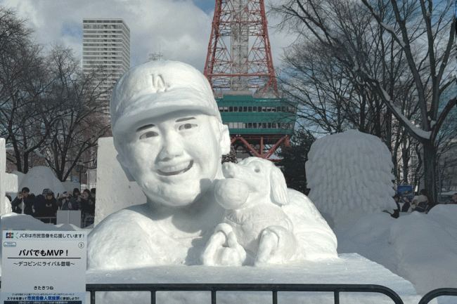 1週間で消える「雪の大谷翔平」を作る72歳の匠　アメリカで大反響も「少し残念」こぼれた本音