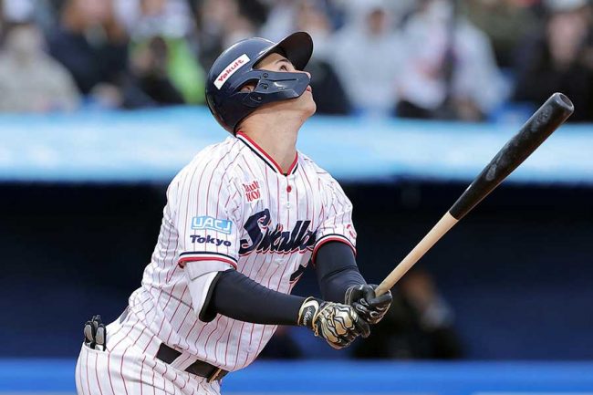 ヤクルト18歳の弾丸弾が「もう村上宗隆なんよ」 4秒でネットに