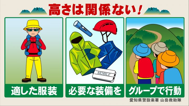 標高1000m以下でも「関係ない」登山に最低限必要な装備とは 山岳救助隊は事前の準備や慎重な判断求める