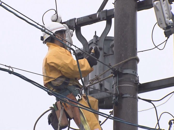 スズメが電柱の変圧器に挟まる…岐阜市で早朝に停電 “異常な電流”が原因で全て復旧 最大約2600戸に影響