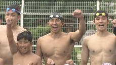 「クロールは顔と腕が離れないように」小学校で元五輪代表選手が水難事故に備えた体験教室 愛知県豊田市