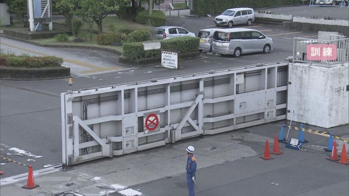 9/1の防災の日に合わせ…名古屋港で南海トラフ巨大地震を想定した訓練 防潮扉閉める手順など確認