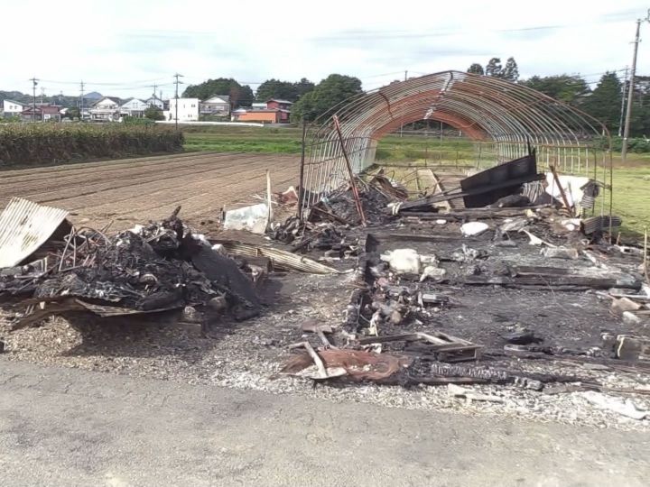 約70ｍ離れた場所で…岐阜県関市でもみ殻など燃える不審火が2件相次ぐ 1週間前にも小屋が燃え関連を捜査