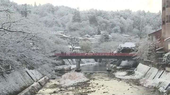 白川村で積雪124cmを観測…岐阜県では29日にかけ大雪の見込み 飛騨地方の平野部でも多い所で10cmの予想