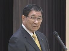 1/9告示の知事選に立候補せず…岐阜県の古田知事が“仕事始め式”で意気込み語る「最後まで汗をかきたい」