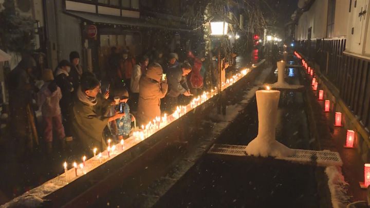 “縁結び”として知られる…飛騨古川に伝わる『三寺まいり』ろうそく約1000本の優しい灯りが町全体を包む