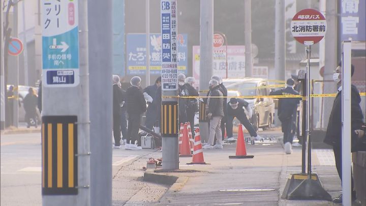 【速報】「内臓が出ている」と通報 通り魔か…朝の路上で男性が刃物のような物で切り付けられる 165cmくらいの男が逃走