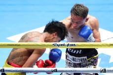 堤聖也が〝世界前哨戦〟でＴＫＯ勝ち　リング上から「ボクシングの魅力」を語る